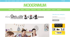 Desktop Screenshot of modernmum.co.uk